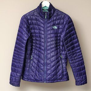 Indigo North Face Thermoball Full-Zip Packable Jacket Size Small